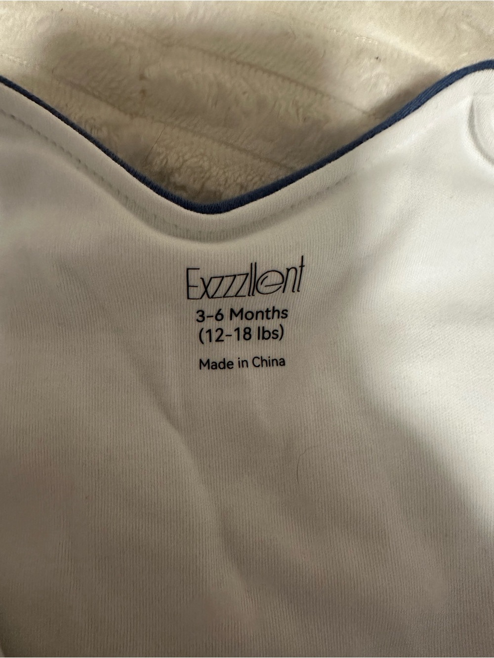 Exzzzllent Baby Transition Sleep Sack 3-6 Months 100% cotton - Picture 2 of 10